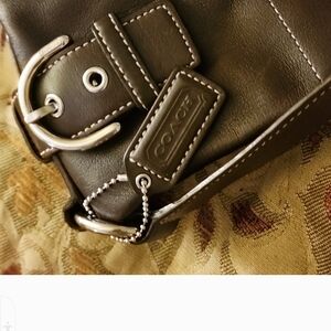 Coach Brown Leather Shoulder Bag